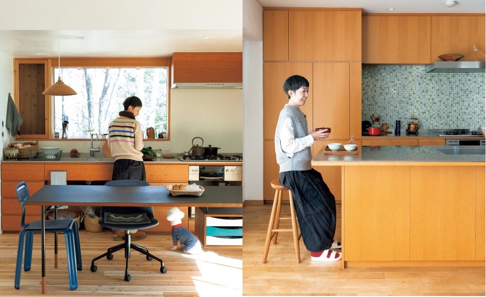 オリジナル作品、本人が描いた生活感がある家の台所の風景です。 趣味どきっ！ 人と暮らしと、台所 | NHK出版