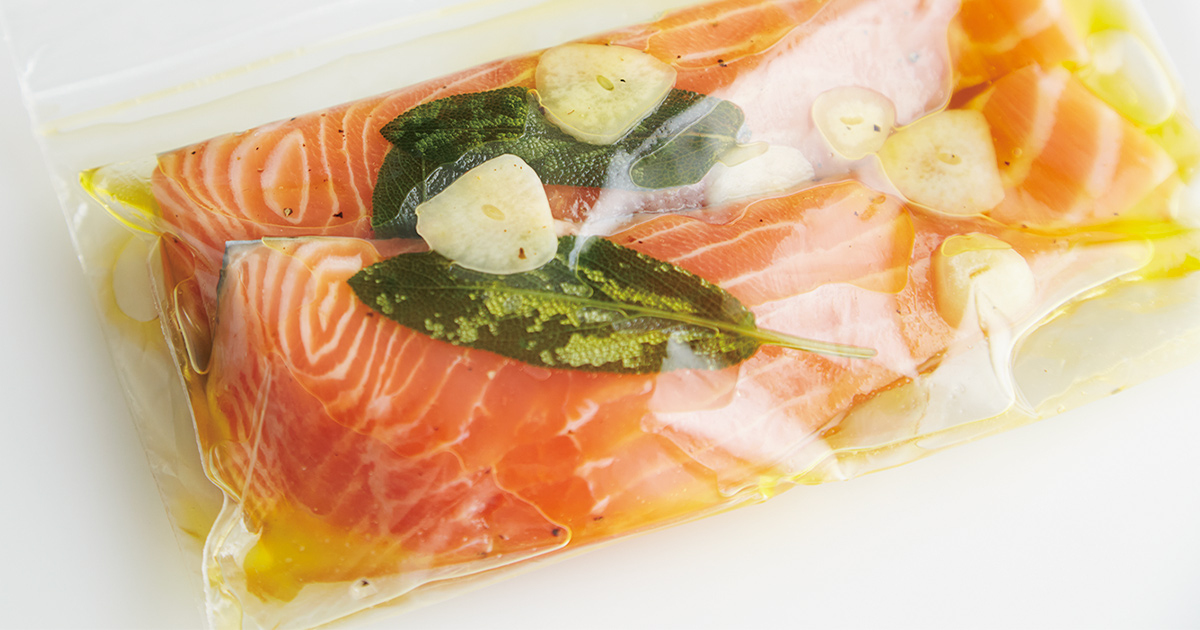 サーモンのガーリックとハーブのマリネ レシピ