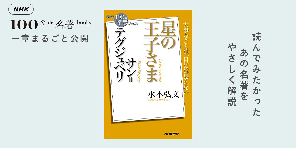 4『星の王子さま』が語る、幸せの鍵とは——水本弘文さんが読む、サン＝テグジュペリ『星の王子さま』【NHK100分de名著ブックス一挙公開】 |  NHK出版デジタルマガジン