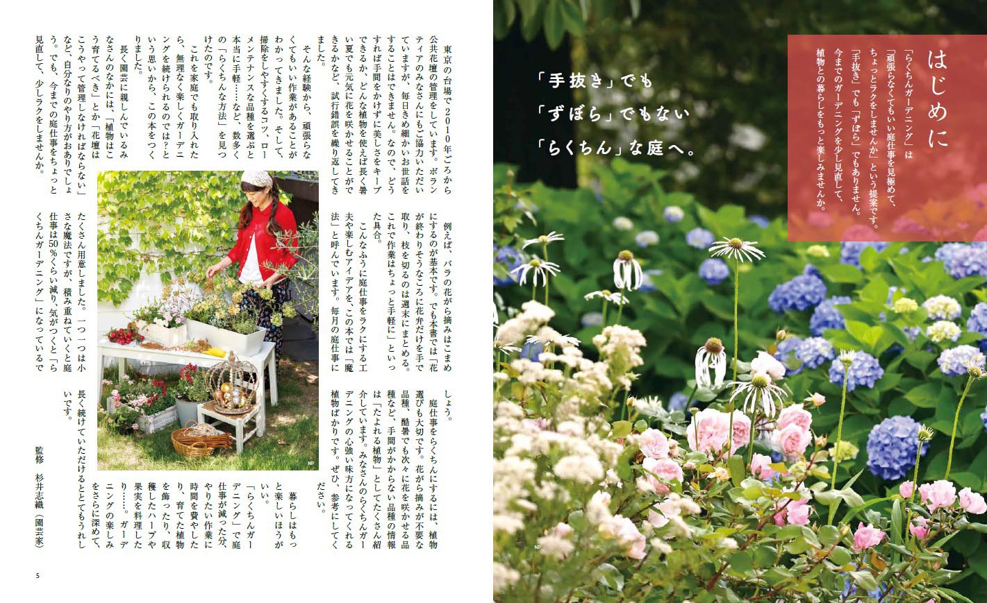 3月の庭はスカスカくらいがちょうどいい？ らくちんの魔法を知って植物