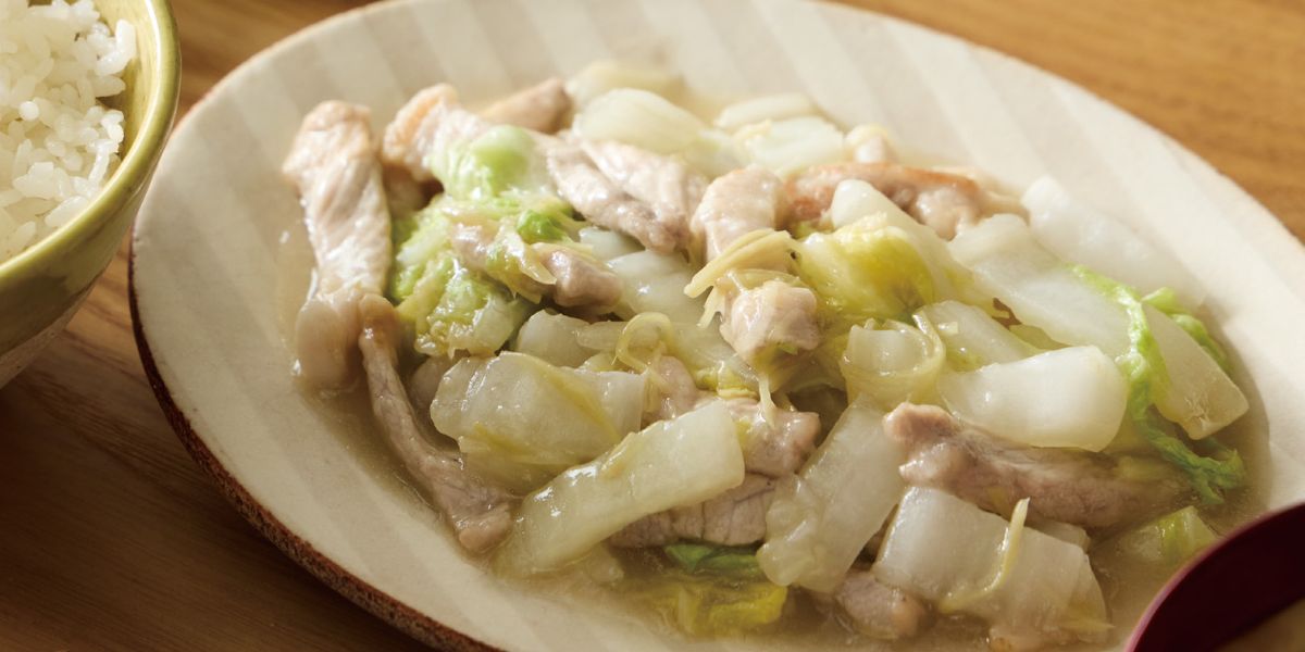 しょうがで体ポカポカ！ 長谷川あかりさんの「豚肉と白菜のしょうが