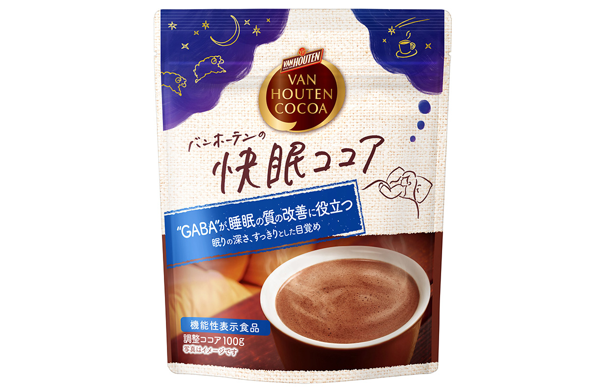 飲むだけ、手軽に、おいしい眠活 寝る前のホットココア習慣で