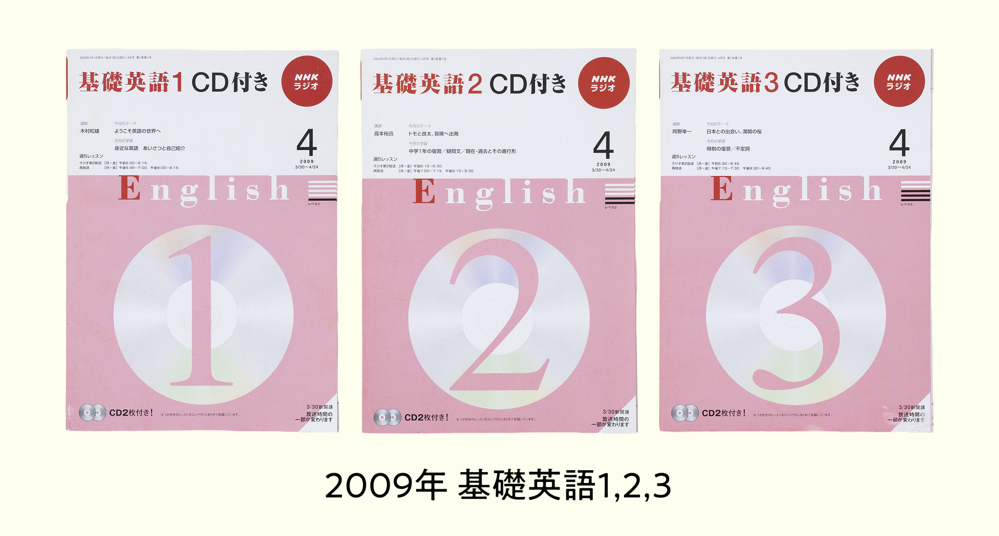 基礎英語』テキストの歴史をひもとく！ 基礎英語クロニクル | NHK出版